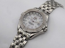 BREITLING COCKPIT B-CLASS 31mm EDELSTAHL EDELSTAHLBAND REF.: A67365 PAPIERE/BOX