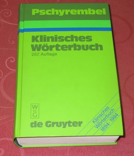 Pschyrembel klinisches - pschyrembel,
