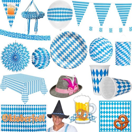 Oktoberfest deko party - deko, set