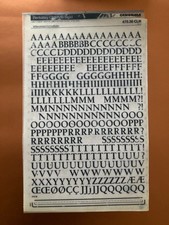 MECANORMA wie LETRASET --