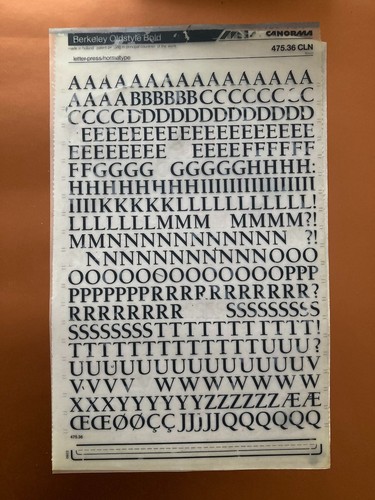 Mecanorma wie letraset - mecanorma,