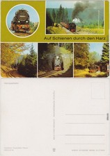 Harzquerbahn, auf Schienen