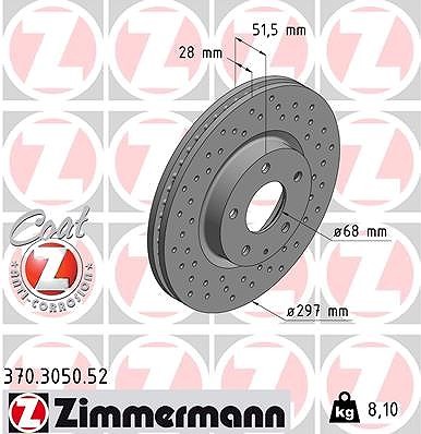 Zimmermann bremsscheibe - zimmermann,