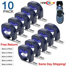 10PK Dymo Letratag Refill