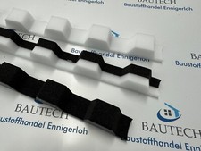 Trapez 70/18 Profilfüller Sickenfüller Füllerleiste PVC Dach schwarz weiß 980mm