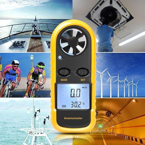 Lcd digitaler windmesser - digitaler,
