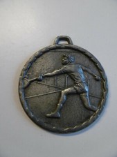 Medaille Silber Tennis Einzel Doppel Herren Damen Kinder 1991 Ibiza Tarida Beach