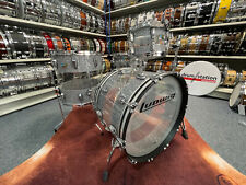 Ludwig USA Vistalite 50th Anniversary "Triband Silver Sparkle  " - 22,12,16,14"