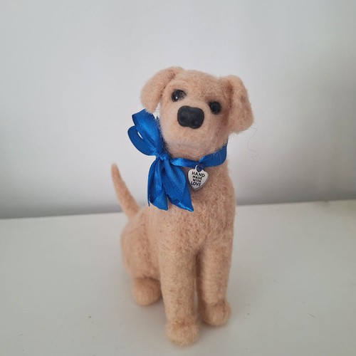Labrador hund filzfigur - ,,