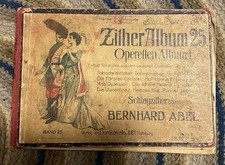 Antike Zither-Noten Hansa