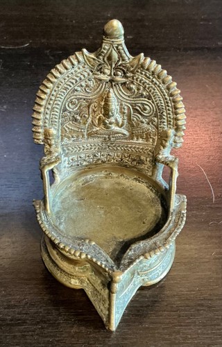 öllampe antik messing - antik,