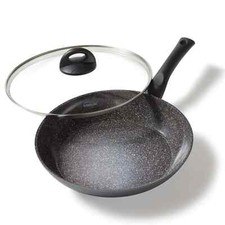 STONELINE® CERAMIC Bratpfanne 28 cm + Glasdeckel Induktion Vorführmodell 17793