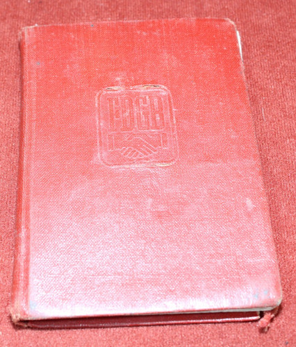 Original mitgliedsbuch fdgb - original,
