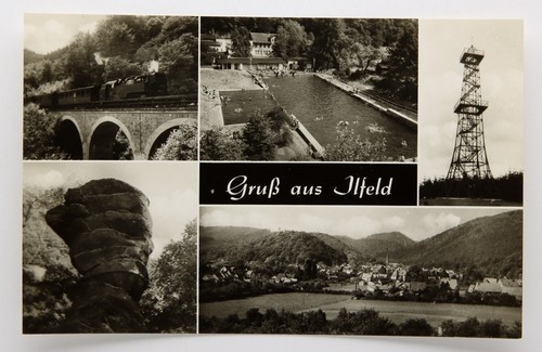 Echtfoto postkarte ilfeld im - postkarte,