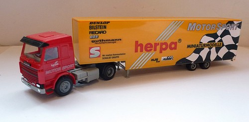 Herpa sattelzug scania - herpa, h0
