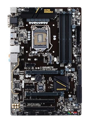 Gigabyte z170 hd3p rev 0 - ga-z170-hd3p, rev.1.0