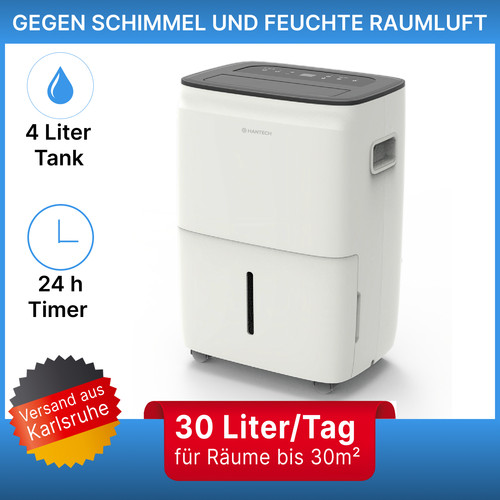 Hantech luftentfeuchter 30l - luftentfeuchter,