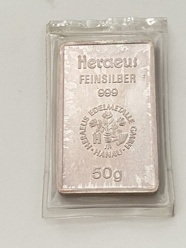 Silberbarren heraeus gramm - heraeus,