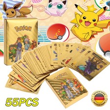 55PCS POKEMON FOLIENKARTEN