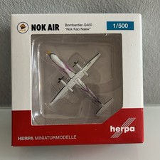 Herpa 529808 Nok Air Bombardier Dash 8-Q400 HS-DQB 1/500