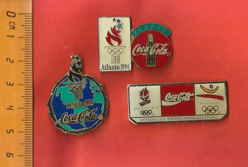 Coca cola pins olympische - x,
