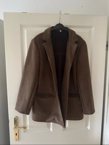 Vintage blazer lederoptik - vintage,