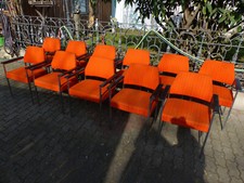 Vintage Mauser Armlehnen Sessel Stuhl 11er Satz 60er 70er Jahre