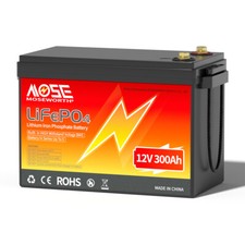 12V 300Ah LiFePO4 Lithium