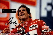 Ayrton Senna ++Autogramm++