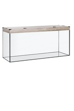 diversa FineLine Aquarium 120x50x57cm mit Abdeckung - weiß, schwarz oder trüffel