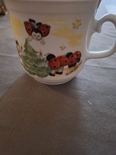 FEINKOST KÄFER ,München Haferl , Kaffeebecher,  Sammlertasse, Weihnachten 1988
