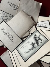 Vintage 30er Konvolut Briefe