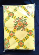 4teilige Bettwäsche  70er