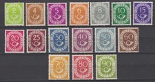 BRD Bund 123-138 Posthornsatz postfrisch einwandfrei!! Michel 2200.-€