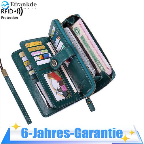 Damen geldbörse leder - geldbörse, große