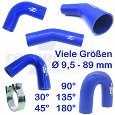 raceparts.cc® Silikon Bogen, 30°, 45°, 90°, 135°, 180°, Schellen & Reduzierungen