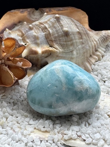 Larimar trommelstein - larimar,