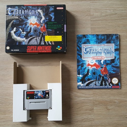 Snes terranigma big box ovp - terranigma,
