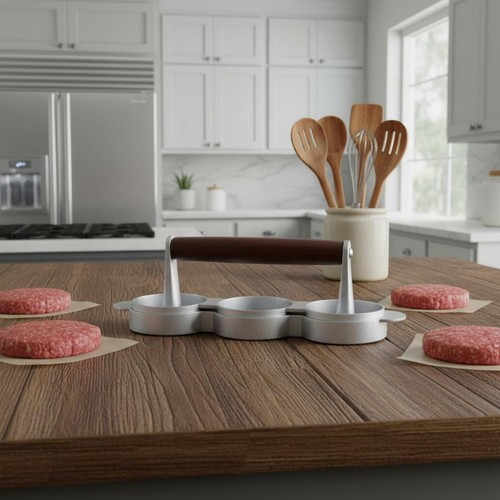 Dreifach hamburgerpresse diy - dreifach-hamburgerpresse,