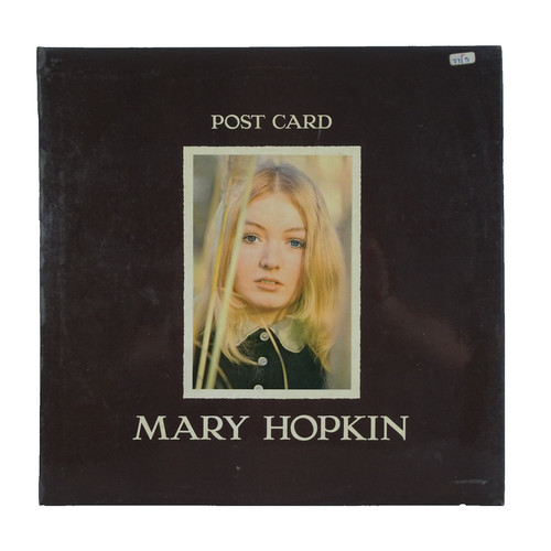 Mary hopkin post card - post, 1969