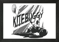 Illustration Drachen Buggy