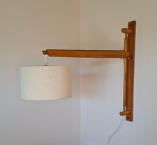 Alte seltene Hellerau Wandlampe DDR Danish Design 60er vintage