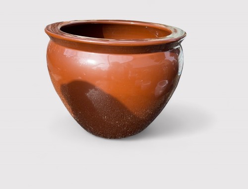 Porzellan fishbowl china braun - china,