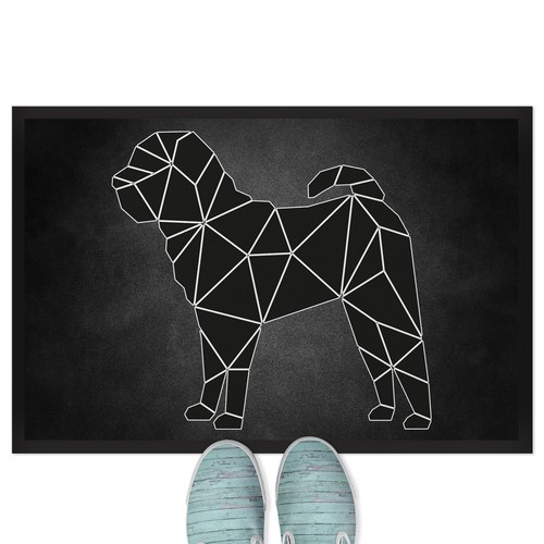 Shar pei origami stil - shar, pei,