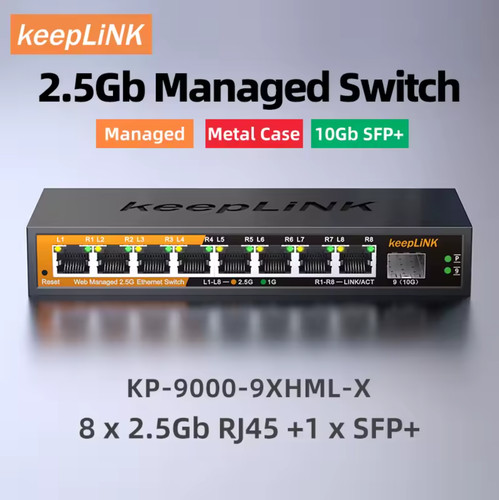 Port gbit 10 - port, 2,5