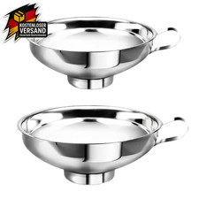 Edelstahl Trichter Set