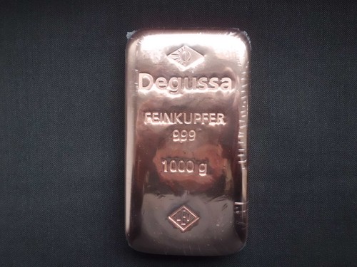 Degussa kupferbarren kg - kupferbarren, 1