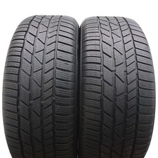 2 x CONTINENTAL 235/55 R17 99H WinterContact TS830P Winterreifen 2014/16 6,2-7mm