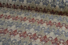 Möbelstoff Bezugsstoff Polsterstoff Meterware Stof Jacquard Ornament Barock Rank