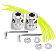 2x Aluminium Fadenkopf Alu